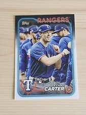 2024 Topps Flagship Exclusive Evan Carter #CTCSP-4 SP RC Card