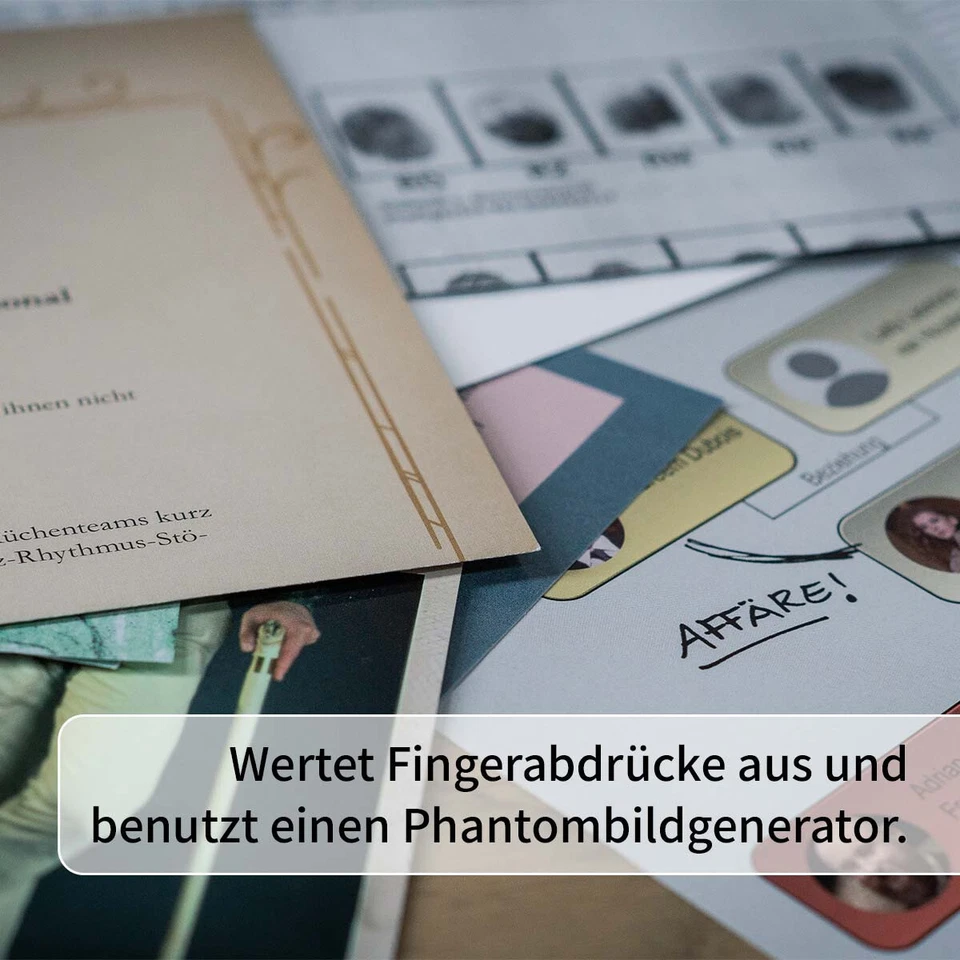 Krimispiel : Das Bankett -Teil 2 - Erweiterung, Escape Room Spiel, MAGNIFICUM - Bild 4 von 4
