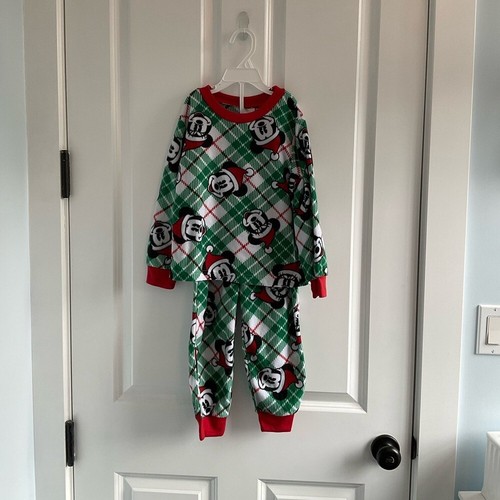 NWT Disney “Mickey” 2-piece holiday pajama set - Picture 2 of 4