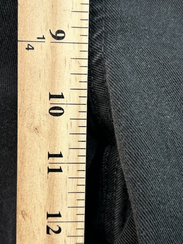 Gloria Vanderbilt Womens Sz 20W Short Jeans Black Amanda Straight Stretch Pants - Picture 7 of 9