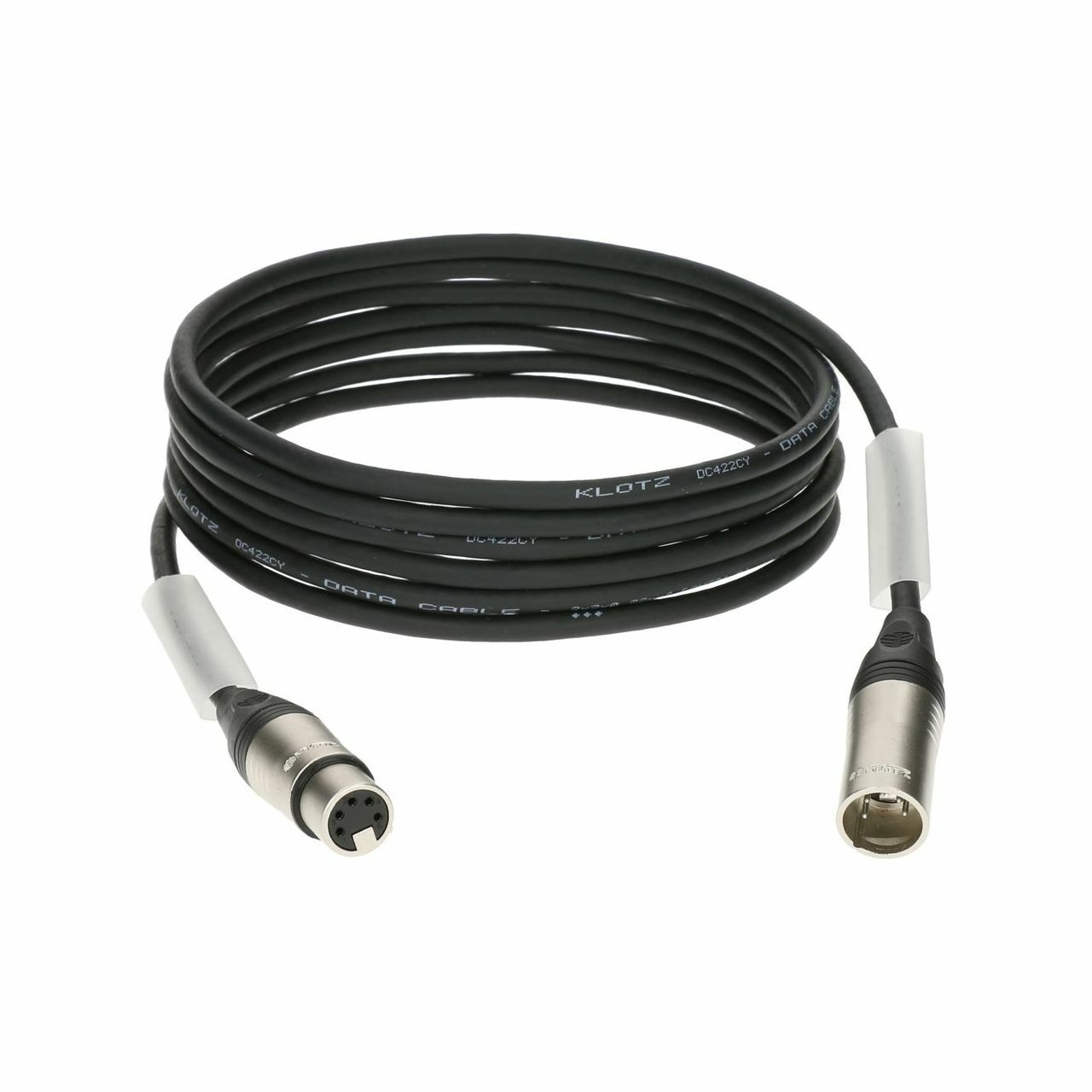 KLOTZ DMX2 XLR женский 5 шт. - XLR мужской 5 шт. / Neutrik 10 метров