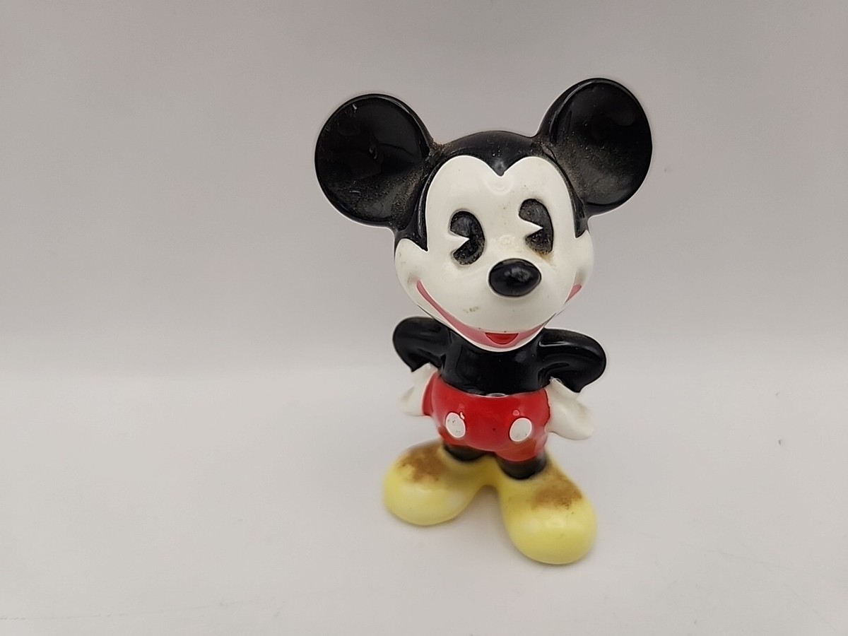 Vintage Walt Disney Prod. Mickey Mouse ceramic Figurine made in