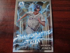 2023 Bowman Draft Chrome Spencer Jones Transformative Talent #TT-16 RC-Yankees
