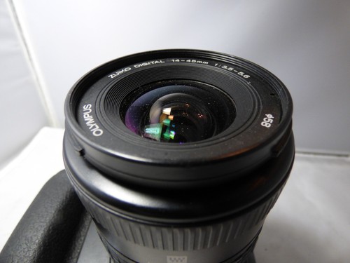 Olympus EVOLT E-500 8.0MP Digital SLR Camera - Black (Kit w/ 14-45mm Lens) - Picture 8 of 11