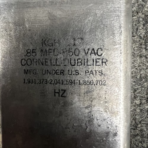 Vintage Raytheon PF-110 Trasformatore Filamento Piastra con Condensatore 385VDC @ 110MA - Foto 6 di 7