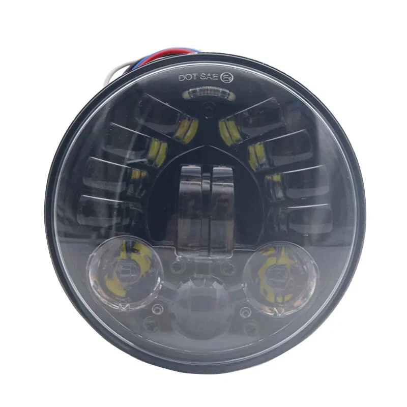 Faro LED alto/bajo para motocicleta Honda VTX 2002-08 VTX 1800 VTX 1300 5,75"" Foto 3 de 4