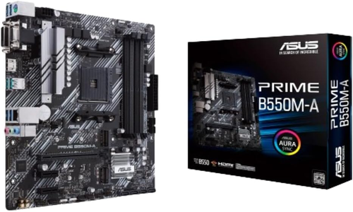ASUS Prime B550M-A Wifi II AMD Micro ATX Motherboard with Pcie 4.0, Wifi 6, ECC - Photo 12/12