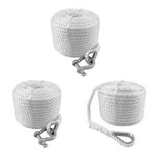 Boat Anchor Line Mooring Dock Sailing Kayak Double Braided Nylon Anchor Rope