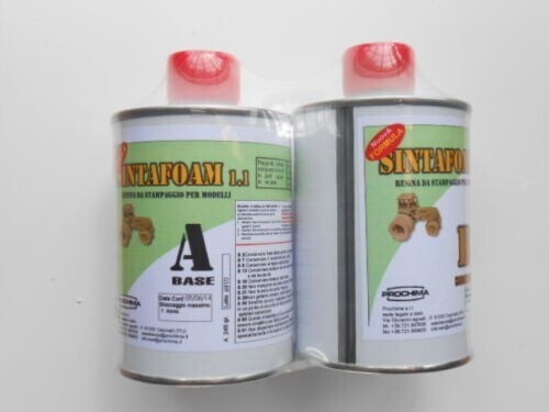 PROCHIMA SINTAFOAM A+B 500gr resina bicomponente da colata per riproduzione - Foto 1 di 1