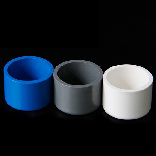 PVC End Cap Cover Water Supply Pipe Fittings Inner Dia 20mm-200mm Plug Connector - Picture 3 of 12