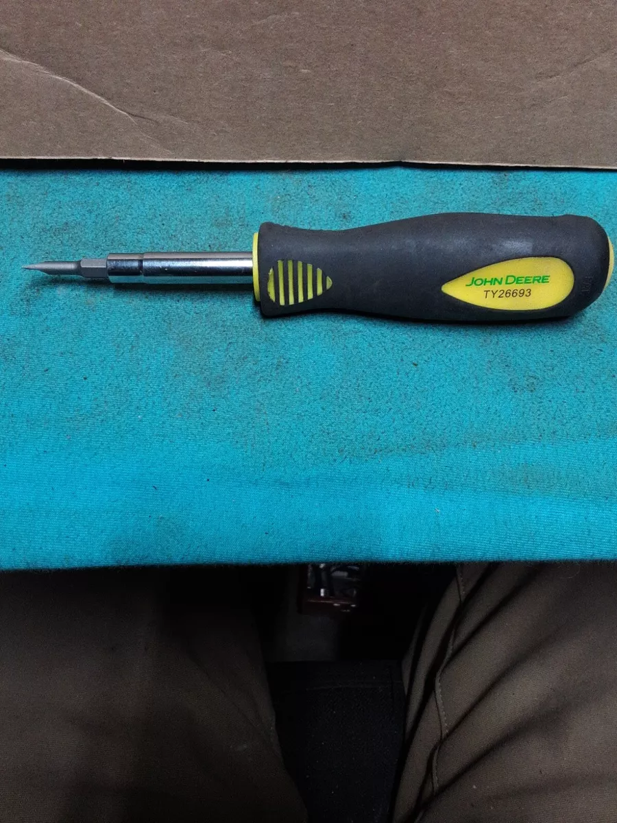 John Deere 6 Way Screwdriver Ty26693 Flat Phillips 5 16 1 4