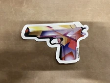 Supreme Mendini Gun Sticker