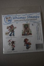 Whimsy Stamps Merry Christmas Whimsy Prints Collection