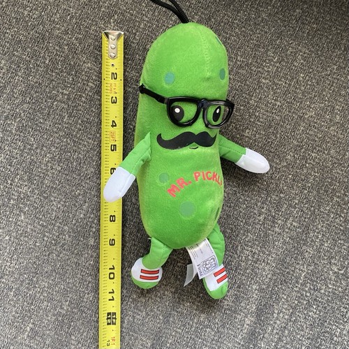 Mr. Pickle Plush 12" Fiesta Stuffed Doll Food Toy Kids - Picture 5 of 5