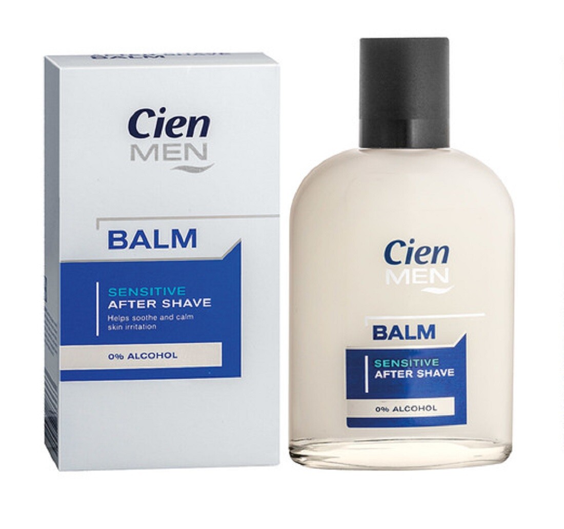 Cien Men Sensitive After Shave Balm 0% Alcohol 100 ml