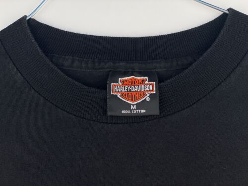 Vintage Harley Davidson 1994 Conrad's Joliet Holoubek Black Shirt Size M - Picture 12 of 17