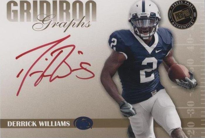 2009 Press Pass Signature Edition Derrick Williams #GG-DW - 1 of 2