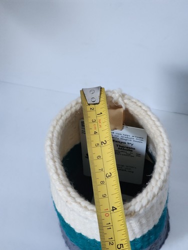 New Handmade Woven African Kenya Blessing Basket with Artist Card - Picture 13 of 13