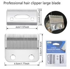 Pro Barber Hair Clipper Blade for WAHL & Andis Super Taper Replacement Blade Set