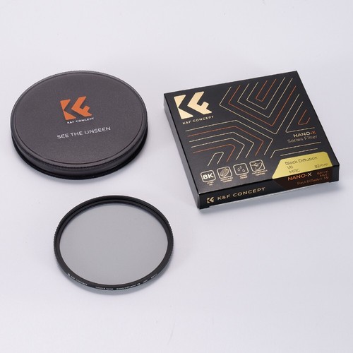 K&F Concept NANO-X 46mm Diffusion Filter  Black Pro Mist Filter Multi Coated 1/8 - Picture 2 of 11