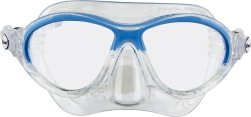 Cressi Moon Kid Tauchmaske für Kinder, Transparent/Blau, Einheitsgröße - Foto 6 di 6