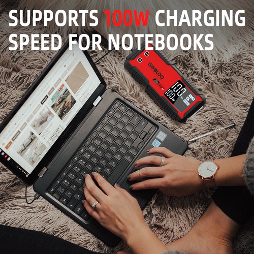 GOOLOO 4000A Peak 24000mah Car Jump Starter Battery Charger Portable Jump Box - Bild 16 von 43