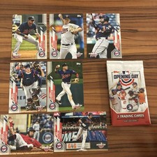 2020 Topps Opening Day Baseball Minnesota Twins Base MLB Team Set of 7 Cards: #