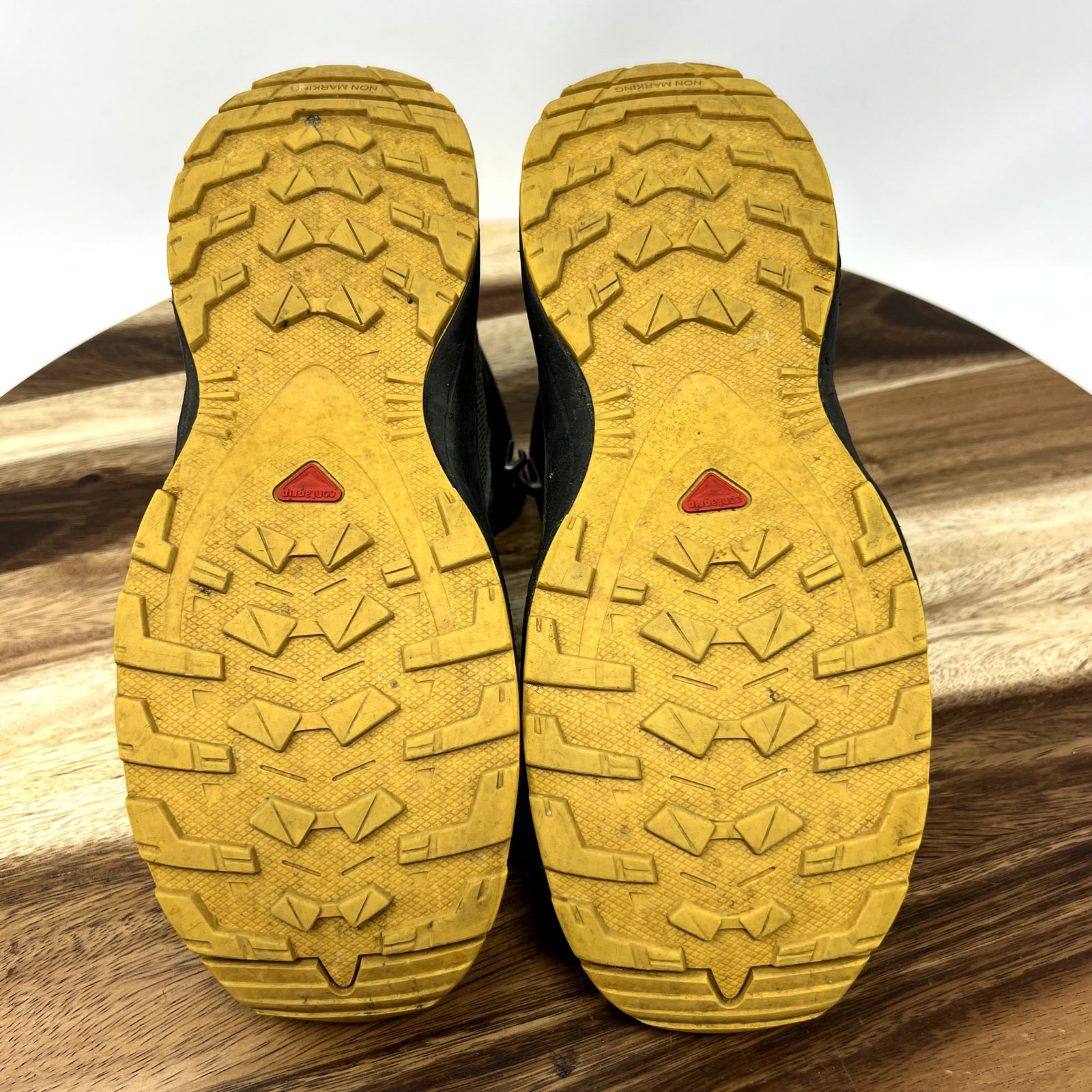 Salomon Outward Stivali Impermeabili Uomo 6 Donna 7 (EU 38) Grigio Giallo Escursionismo