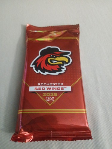 2025 ROCHESTER RED WINGS TEAM SET SEALED NATIONALS BRADY HOUSE