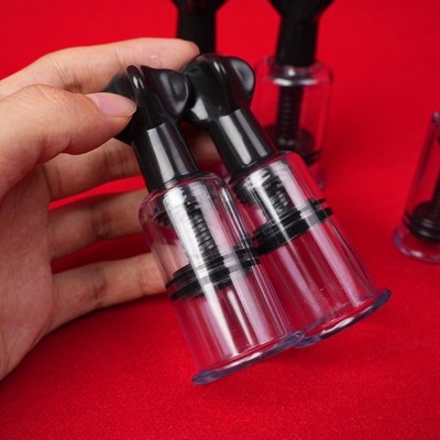 2pcs Vakuum Brustwarzensauger Twist Nippelsauger Nippelklammern Stillhilfe NEU