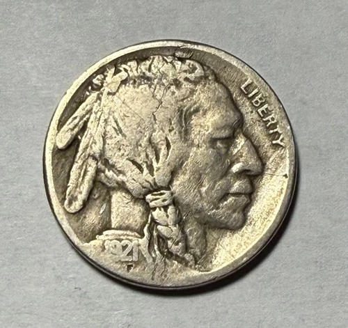 New Listing1921-S Buffalo Nickel - better date