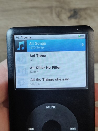 Apple iPod Classic 7th Generation A1238 Grey - Please Read - Bild 11 von 13