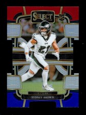 2023 SELECT CONCOURSE RED WHITE BLUE DIE CUT PRIZM #80 SYDNEY BROWN RC EAGLES
