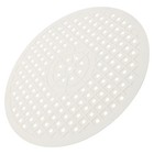 Dishes Drying Mat Sink Protector Pad Round Sink Mat Kitchen Sink Draining Mat
