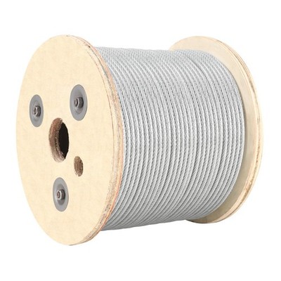 Wire Rope, Vinyl Coated Aircraft Cable, 250Feetby1/8Inch Thru 3/16Inch