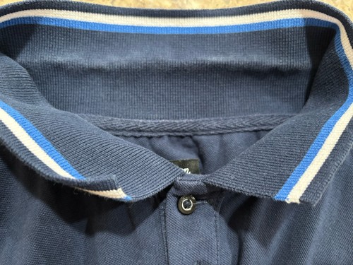 Malbon Golf X Wheels Up Polo Dark Blue Size Large Men’s RARE - Picture 12 of 12