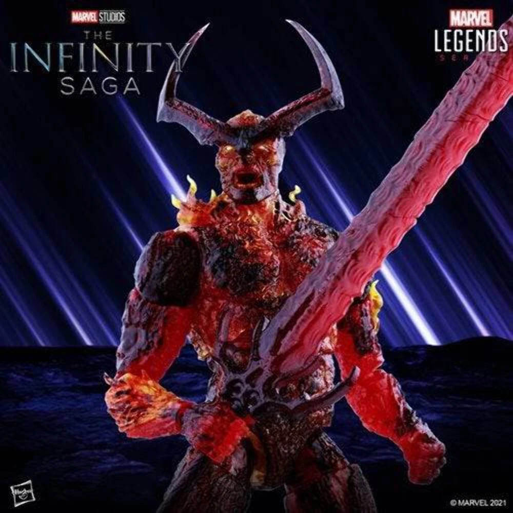 Figurine articulée Thor Ragnarok Surtur Marvel Legends Infinity Saga