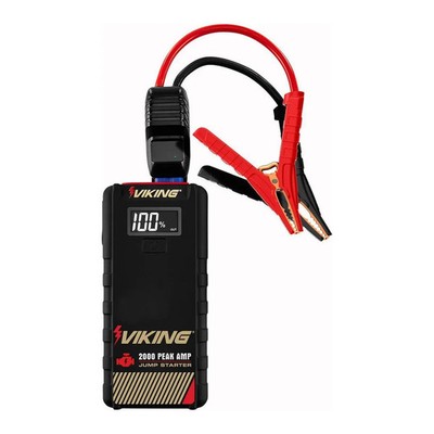 Viking 59491 2000A Peak Amp 12 Volt Lithium-ion Jump Starter