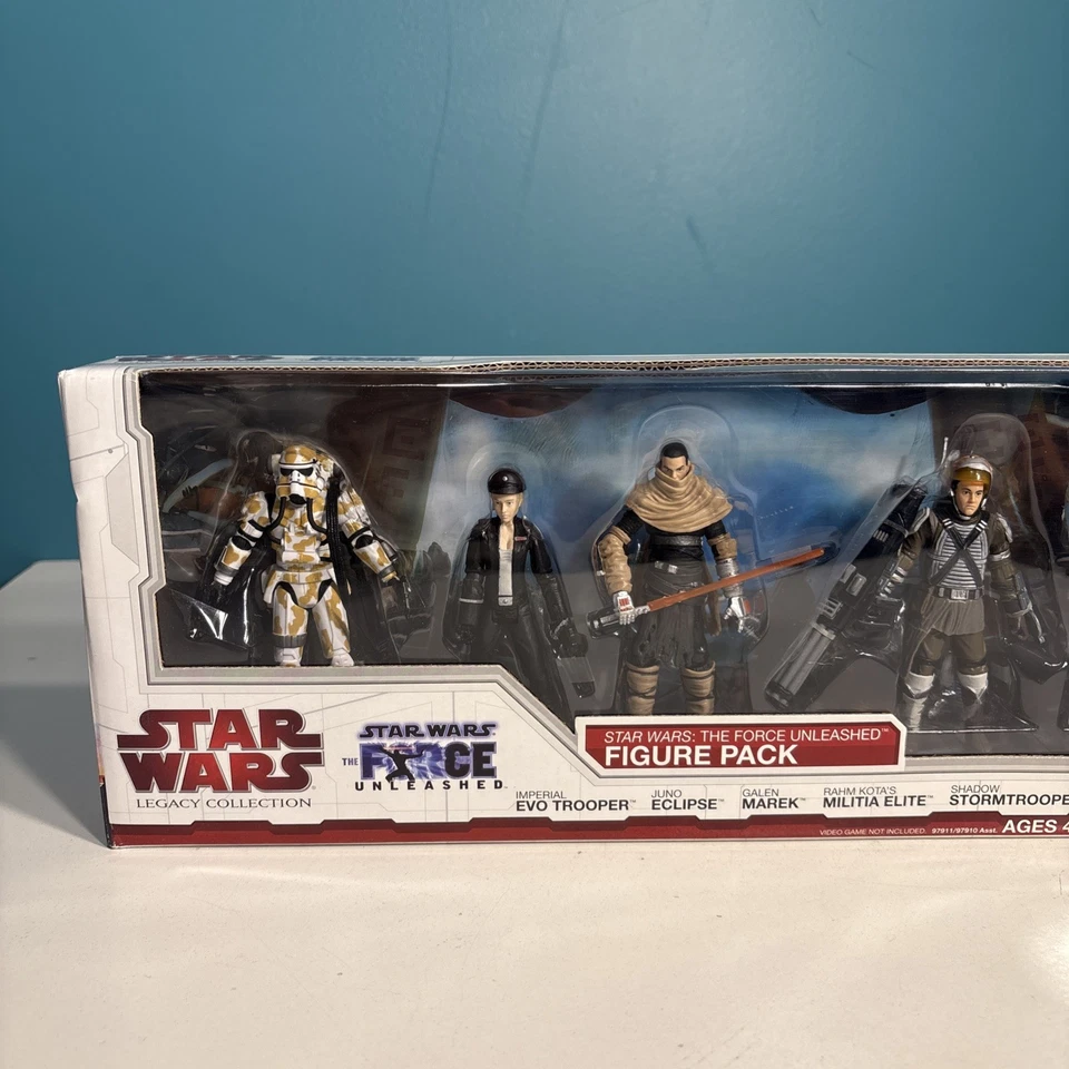 Star Wars Legacy Collection The Force Unleashed TRU Exclusivo Paquete de Figuras 1 de 2 Foto 2 de 4