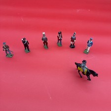 Vintage BRITAINS Metal Horse  Soldier Playset Lot AS IS