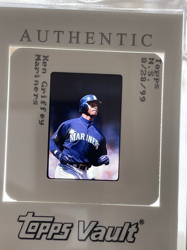 Griffey Jr 1999 Topps Original Slide Neg. Vault 1/1 Blank Back ONE OF ONE - Picture 1 of 4