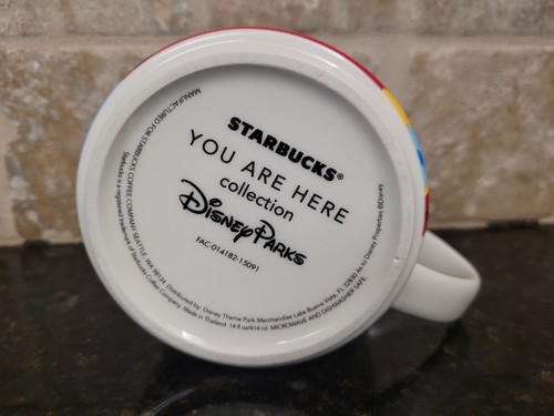 Tazza caffè RITIRATA Starbucks Disney Hollywood Studios You Are Here 2014 - Foto 6 di 7