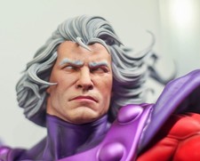 Custom Magneto Portrati for 1/4 Scale Sideshow Magneto Fan Art Statue