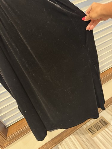 NEW Kiyonna Verona Velvet Evening Gown Black Women’s Dress Plus Size 2X - Bild 5 von 5