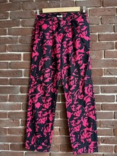 Rare Vintage Just Cavalli Pink Faces 32/46 Archive Pants