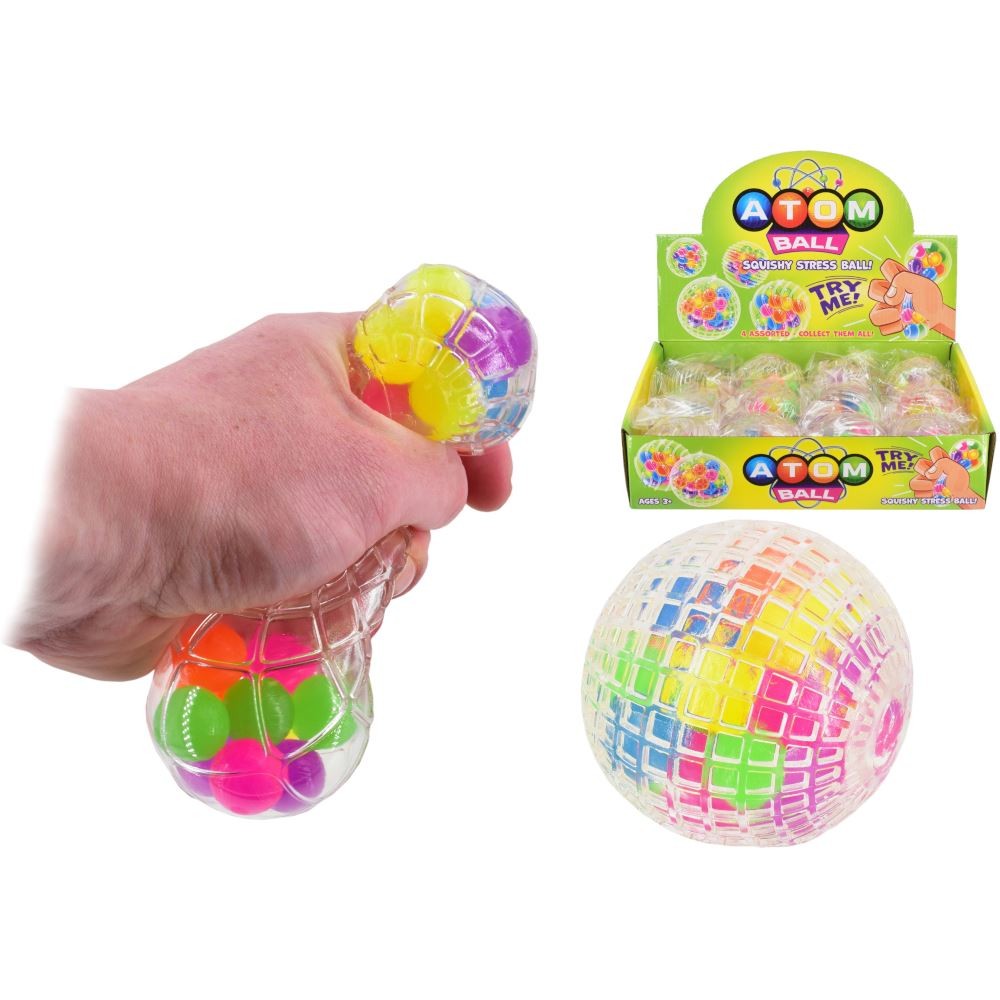 KandyToys Squishy Atom Stress Ball 7.5cm