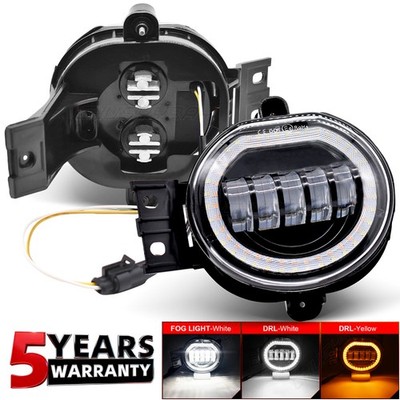 LED Fog Lights Bumper For Dodge Ram 1500 2002-08 / 2500 3500 2003-09 Pickup