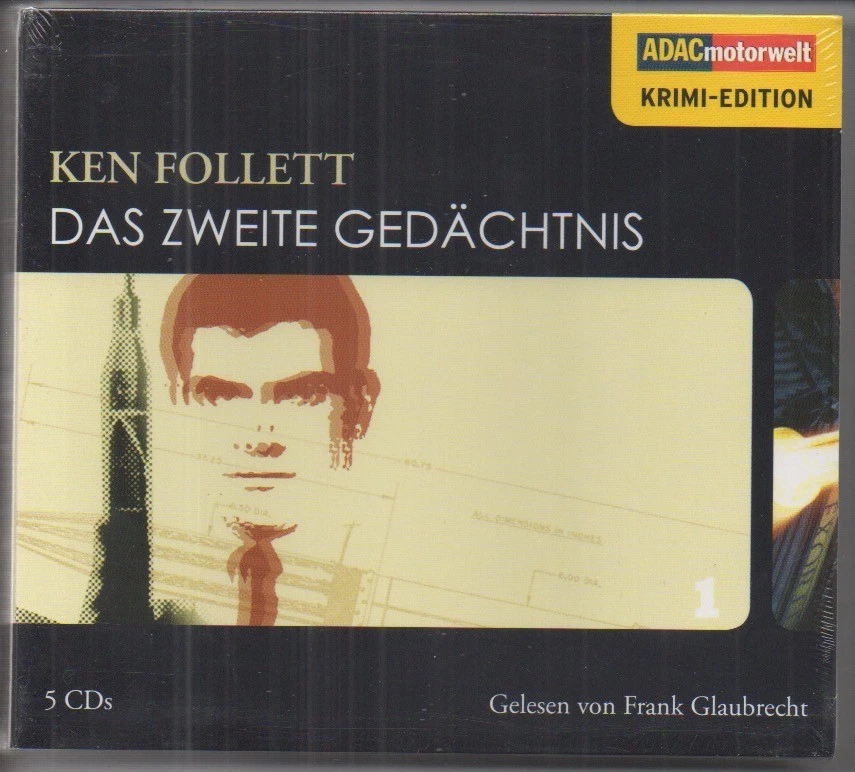 Ken Follett - Das zweite Gedächtnis (Hörbuch gelesen von Frank Glaubrecht) - Bild 1 von 2