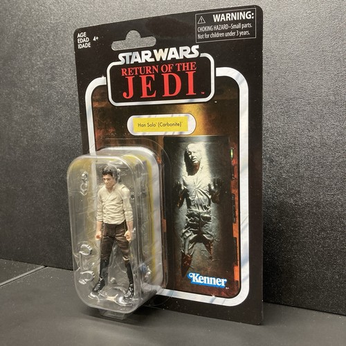 Star Wars VC136 Han Solo Carbonite Carded ROTJ Figure in Star Case MOC 2018 - Picture 7 of 19