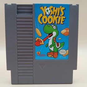 VTG Vintage Nintendo NES Yoshi&rsquo;s Cookie Complete Tested Works | UPC 045496630713